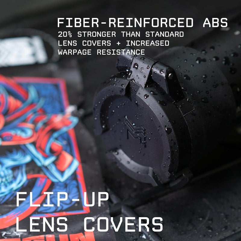 Monstrum Pro Series Flip-Up Scope Lens Covers - Image 3